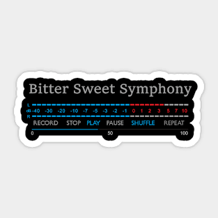 Play - Bitter Sweet Symphony Sticker